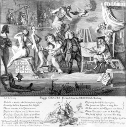 Puggs Graces Etched from His Original Drawings